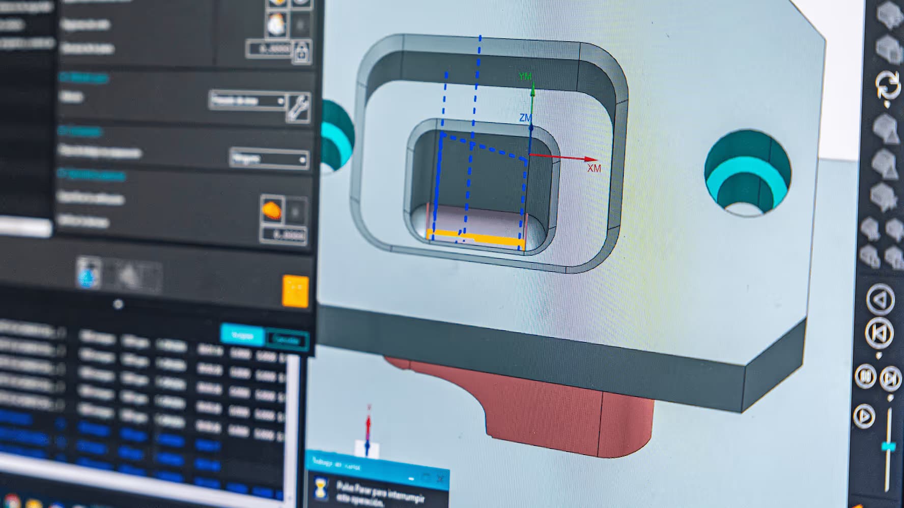 CAD/CAM software training session